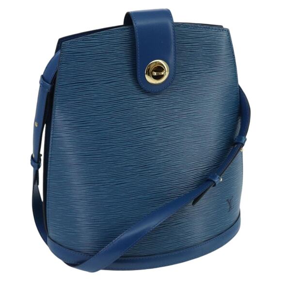 LOUIS VUITTON Epi Cluny Shoulder Bag Blue M52255 - Picture 1 of 16